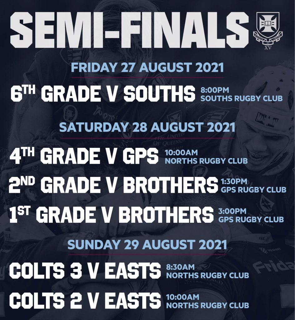 QPR revised finals format UQ Rugby Club Brisbane