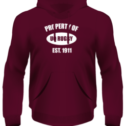 UQ Rugby Classic Hoodie Maroon (Small)