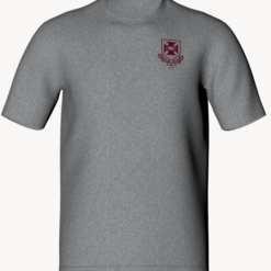 UQ Rugby Crest Supporter T-shirt (Grey Marle)