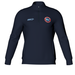 UQ Rugby Quarter Zip Fleece - Navy
